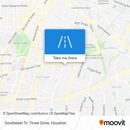 Southeast Tc Three Drive map