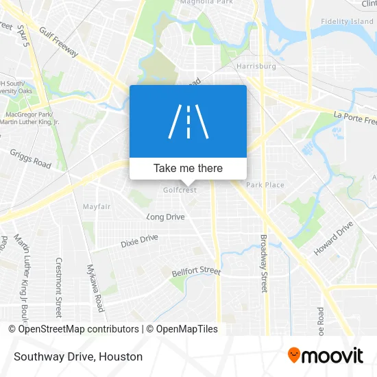 Southway Drive map