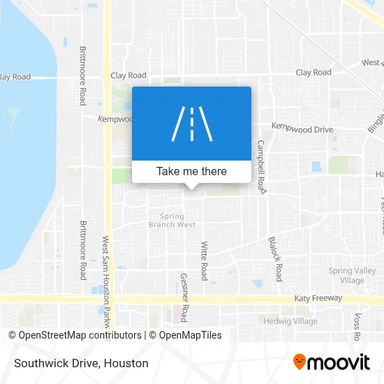Southwick Drive map
