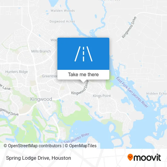 Spring Lodge Drive map