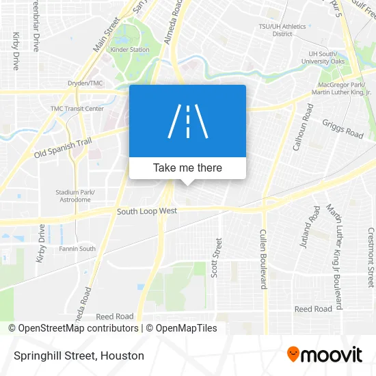 Springhill Street map