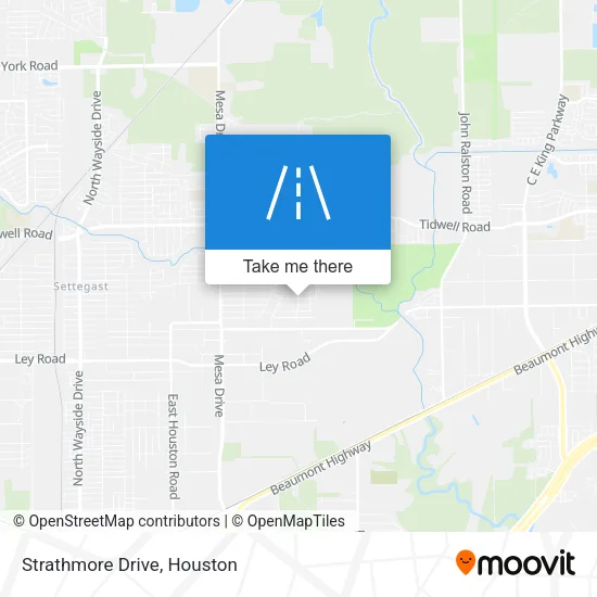 Strathmore Drive map