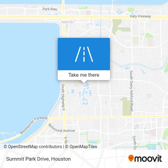 Summit Park Drive map