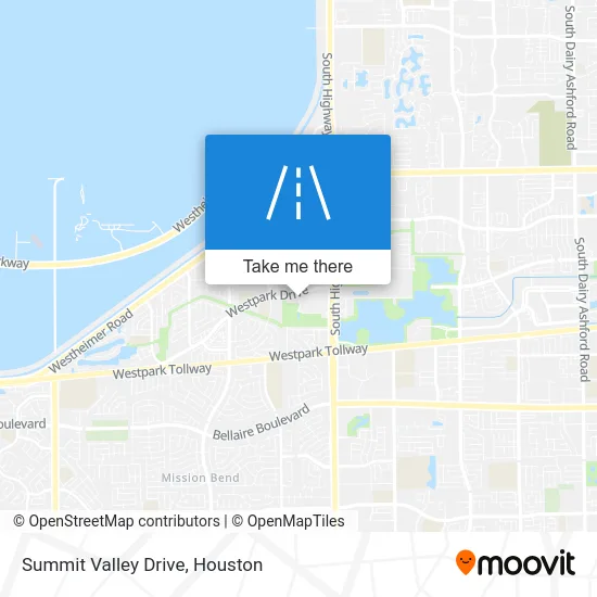Summit Valley Drive map