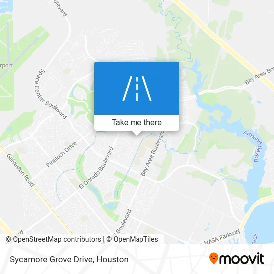 Sycamore Grove Drive map