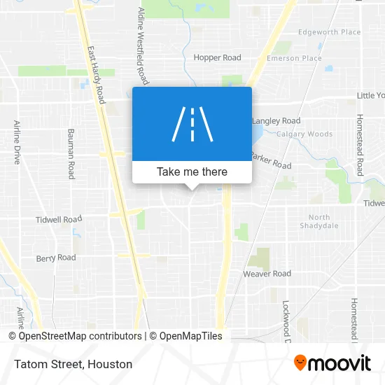 Tatom Street map