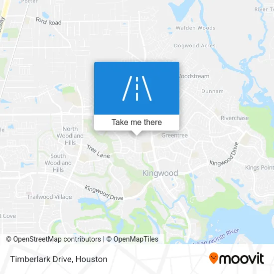 Timberlark Drive map