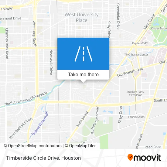 Timberside Circle Drive map