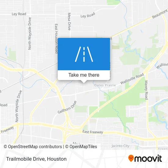 Trailmobile Drive map
