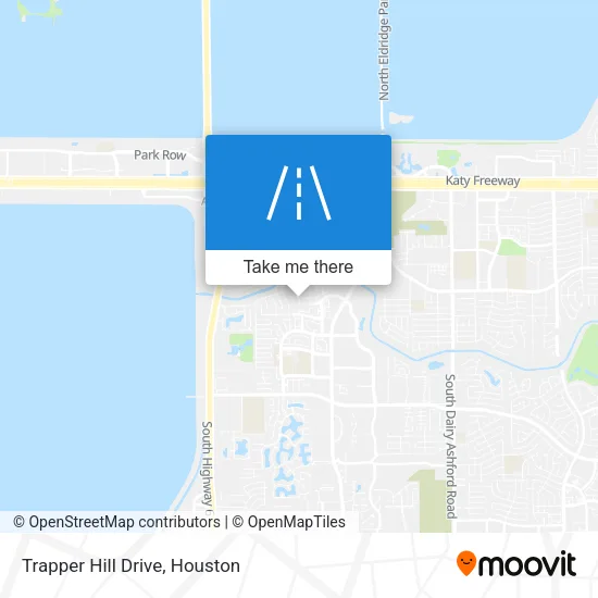 Trapper Hill Drive map