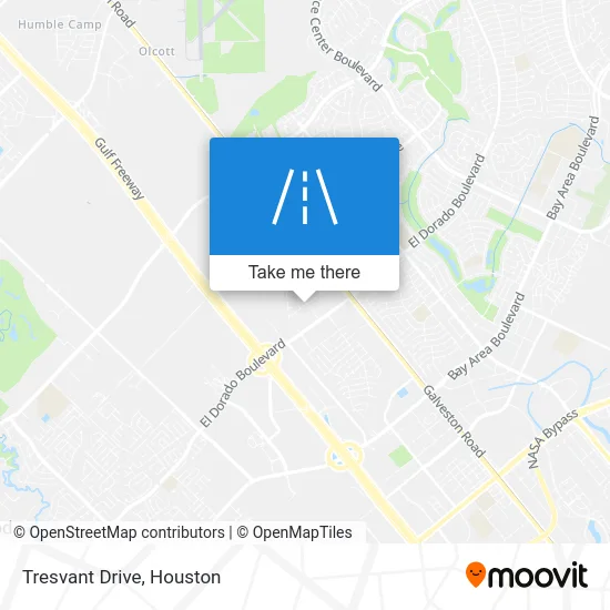 Tresvant Drive map