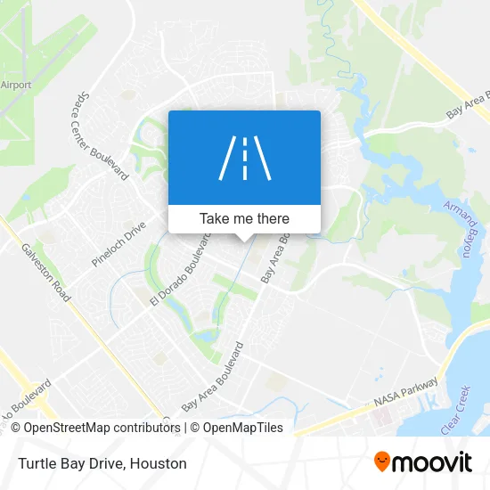 Turtle Bay Drive map