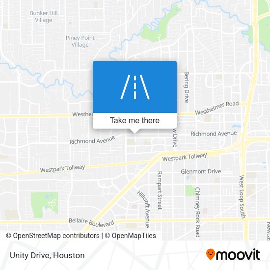 Unity Drive map