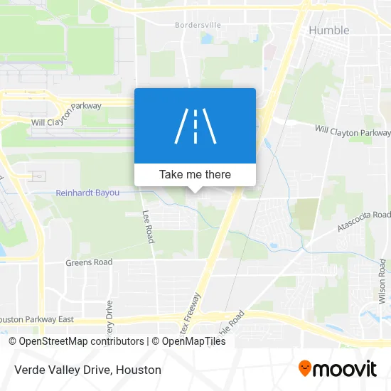 Verde Valley Drive map