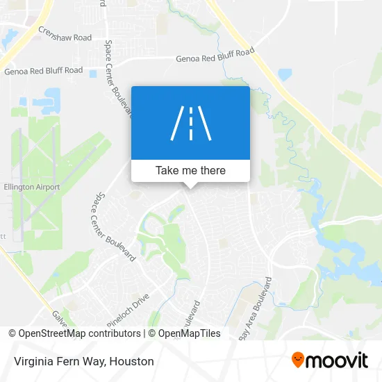 Virginia Fern Way map