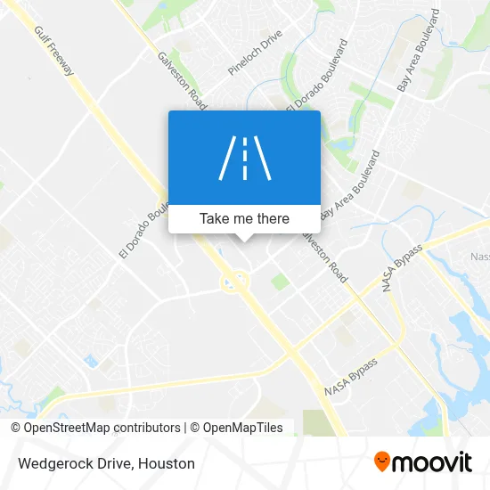 Wedgerock Drive map