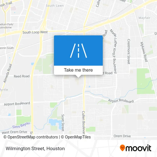 Mapa de Wilmington Street