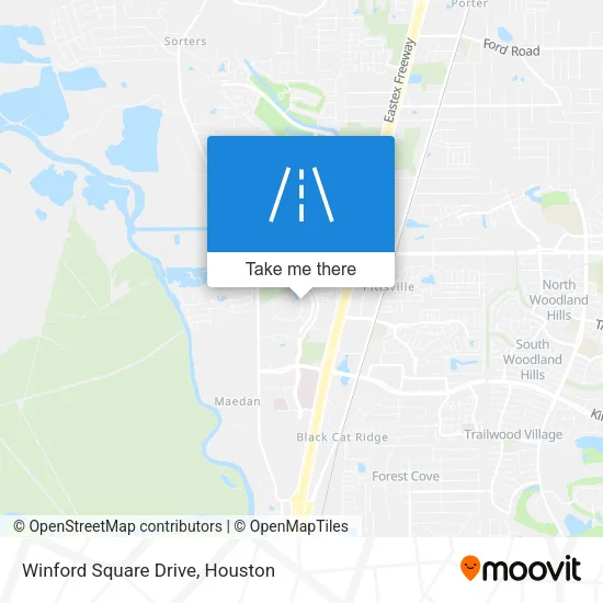 Winford Square Drive map