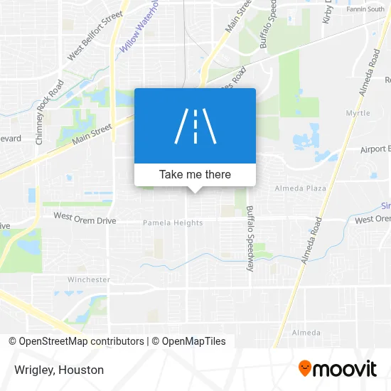 Wrigley map