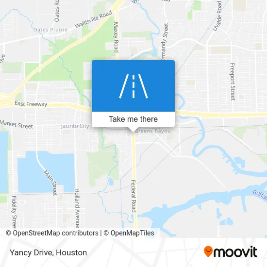 Yancy Drive map