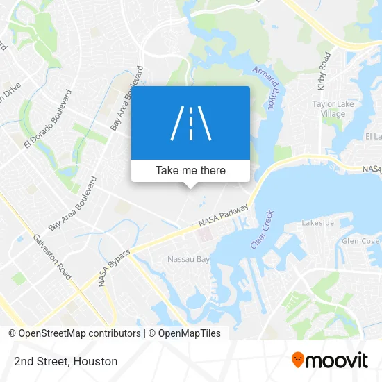 2nd Street map