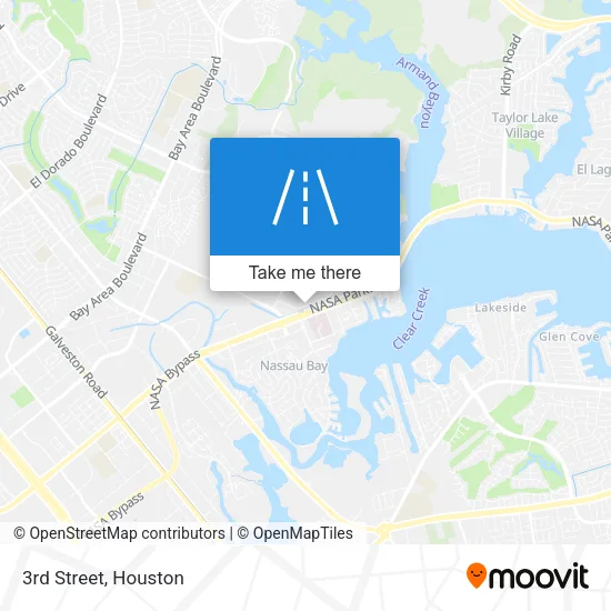 3rd Street map