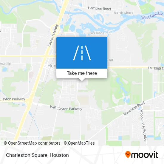 Charleston Square map