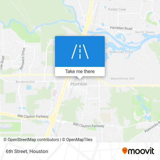 6th Street map