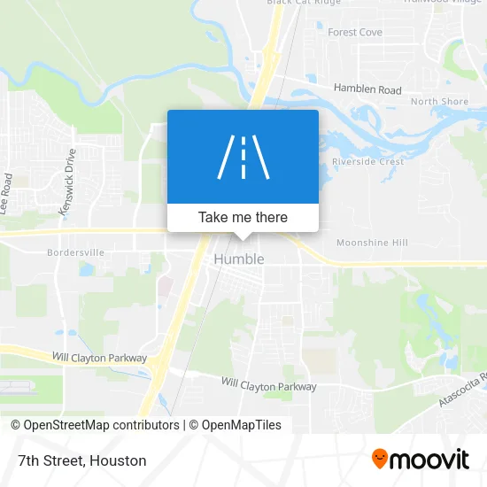 7th Street map