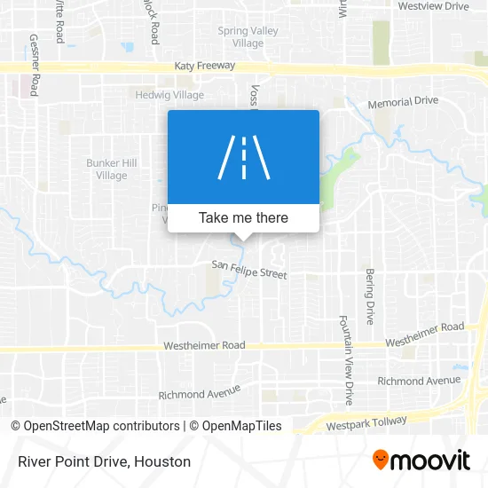 River Point Drive map