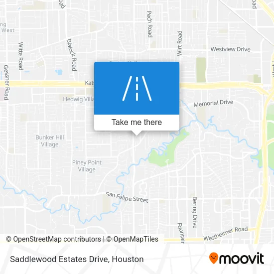 Saddlewood Estates Drive map