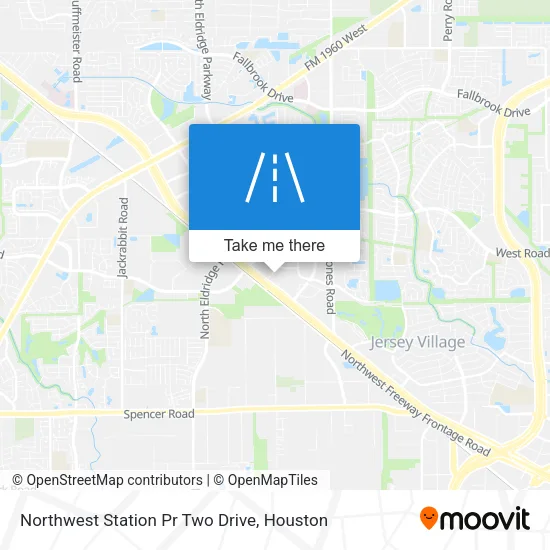 Northwest Station Pr Two Drive map