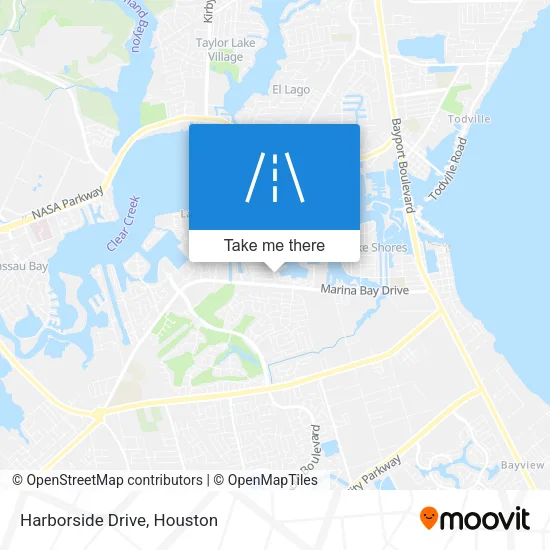 Harborside Drive map