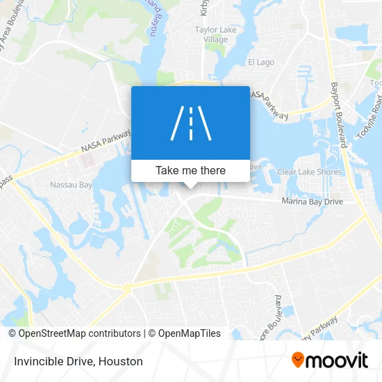 Invincible Drive map