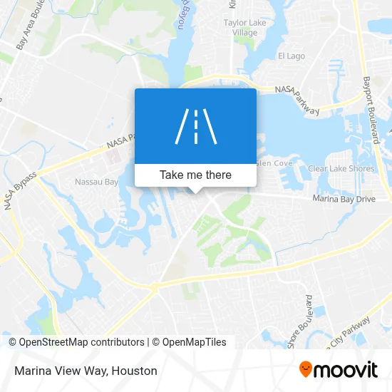 Marina View Way map