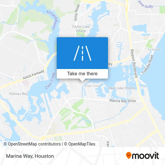 Marina Way map