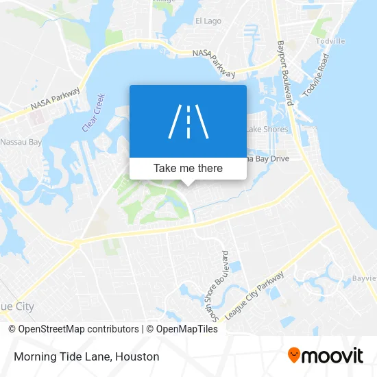 Morning Tide Lane map