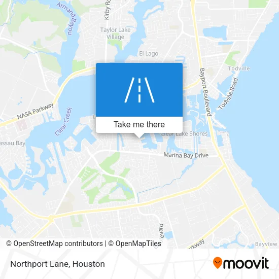 Northport Lane map
