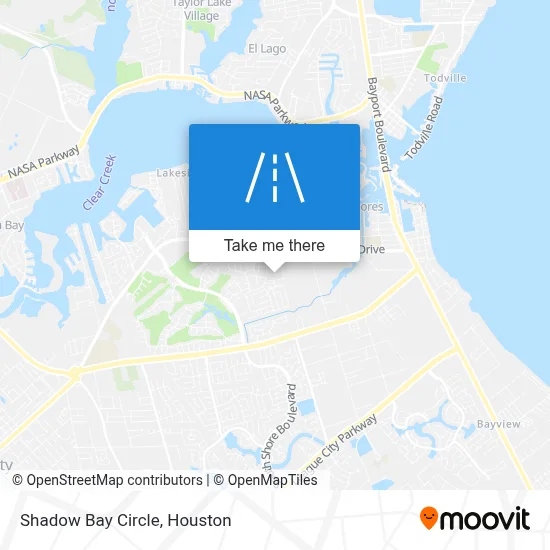 Shadow Bay Circle map