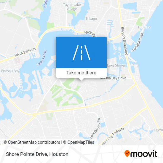 Shore Pointe Drive map