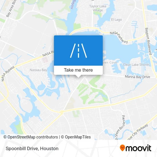 Spoonbill Drive map