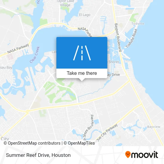 Summer Reef Drive map