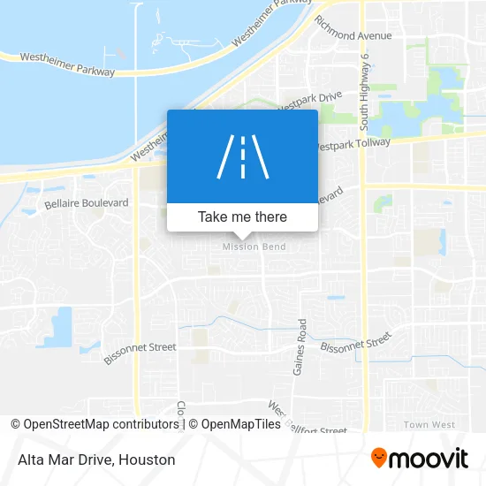 Alta Mar Drive map