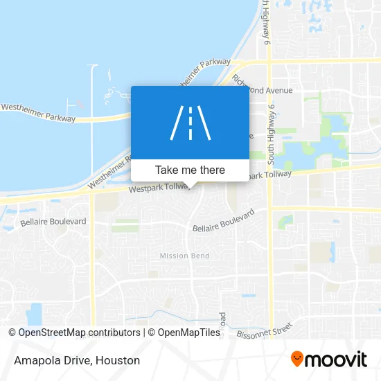 Amapola Drive map