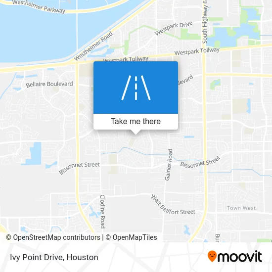 Ivy Point Drive map