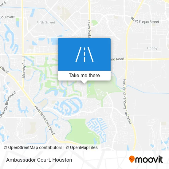 Ambassador Court map