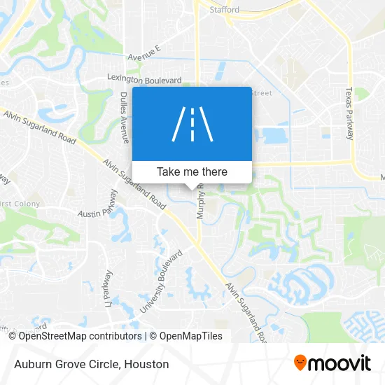 Auburn Grove Circle map