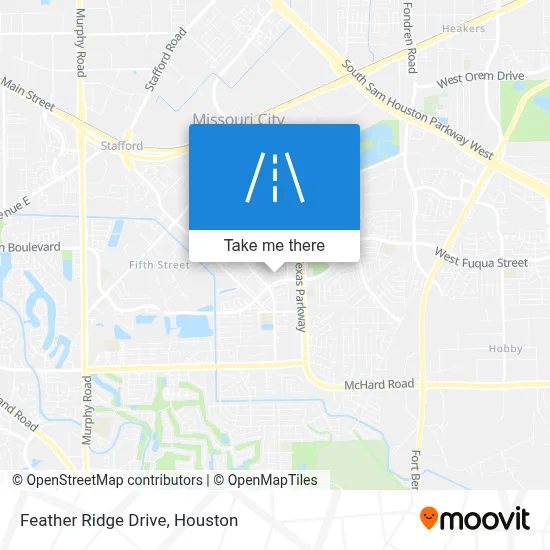 Feather Ridge Drive map