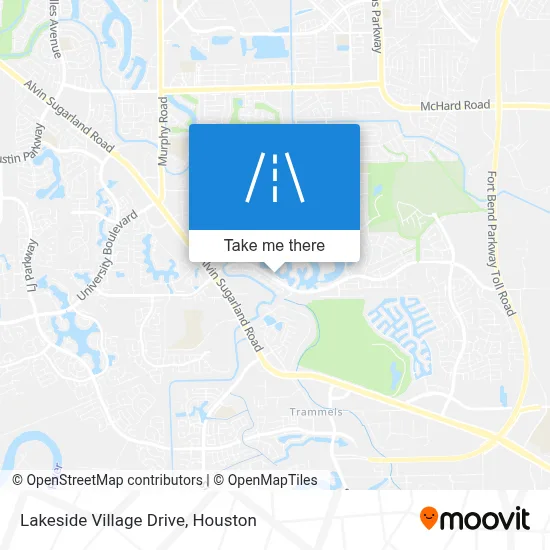 Lakeside Village Drive map