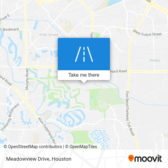 Meadowview Drive map